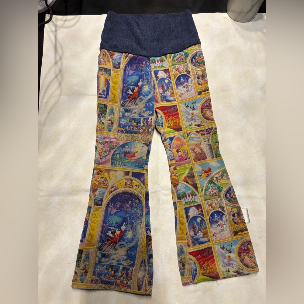 Boutique Disney Storybook Print Flair Pants 3T